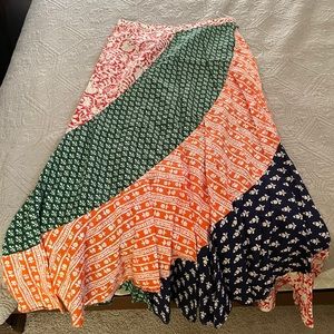 Free People maxi skirt